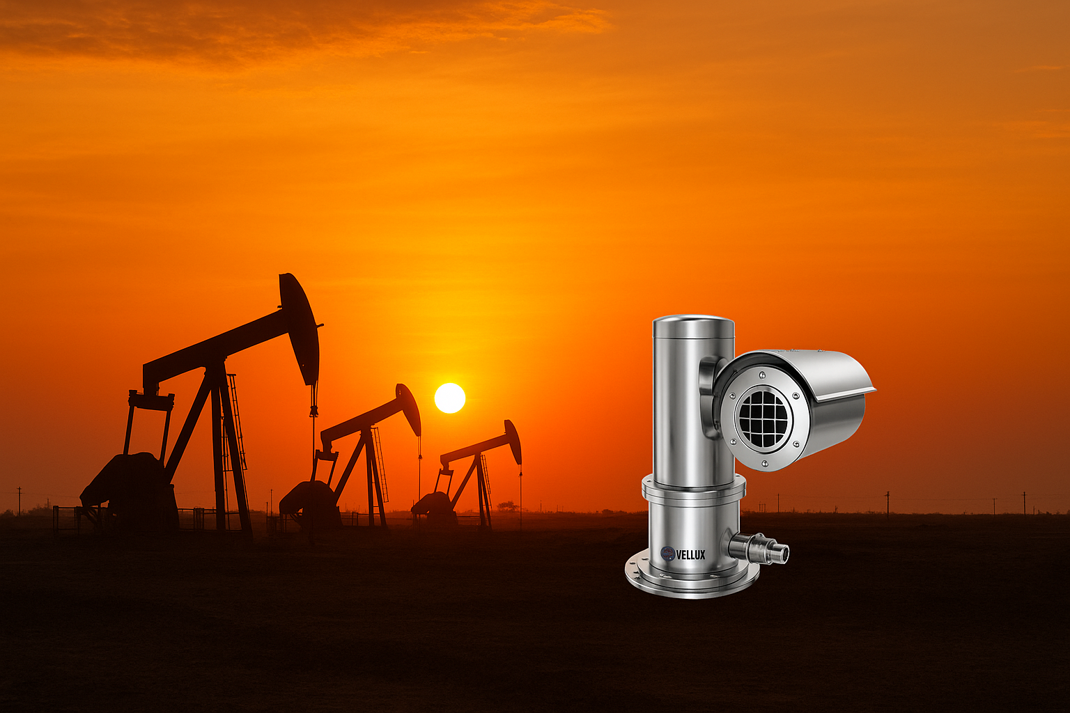 Explosion-Proof Cameras in oil field