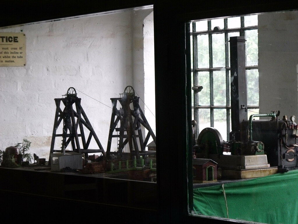 black country living museum underground mine model of racecourse colliery