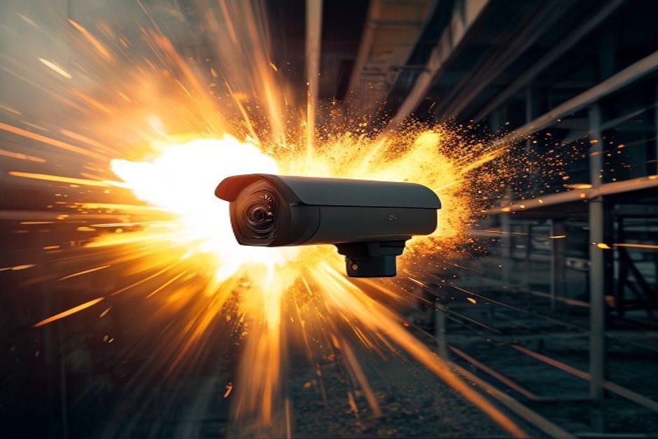Wdr explosion-proof ip camera high contrast industrial surveillance